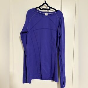 Ivivva‎ by Lululemon Purple Fly Tech Long Sleeve Athletic Kid's Top Girl's 10